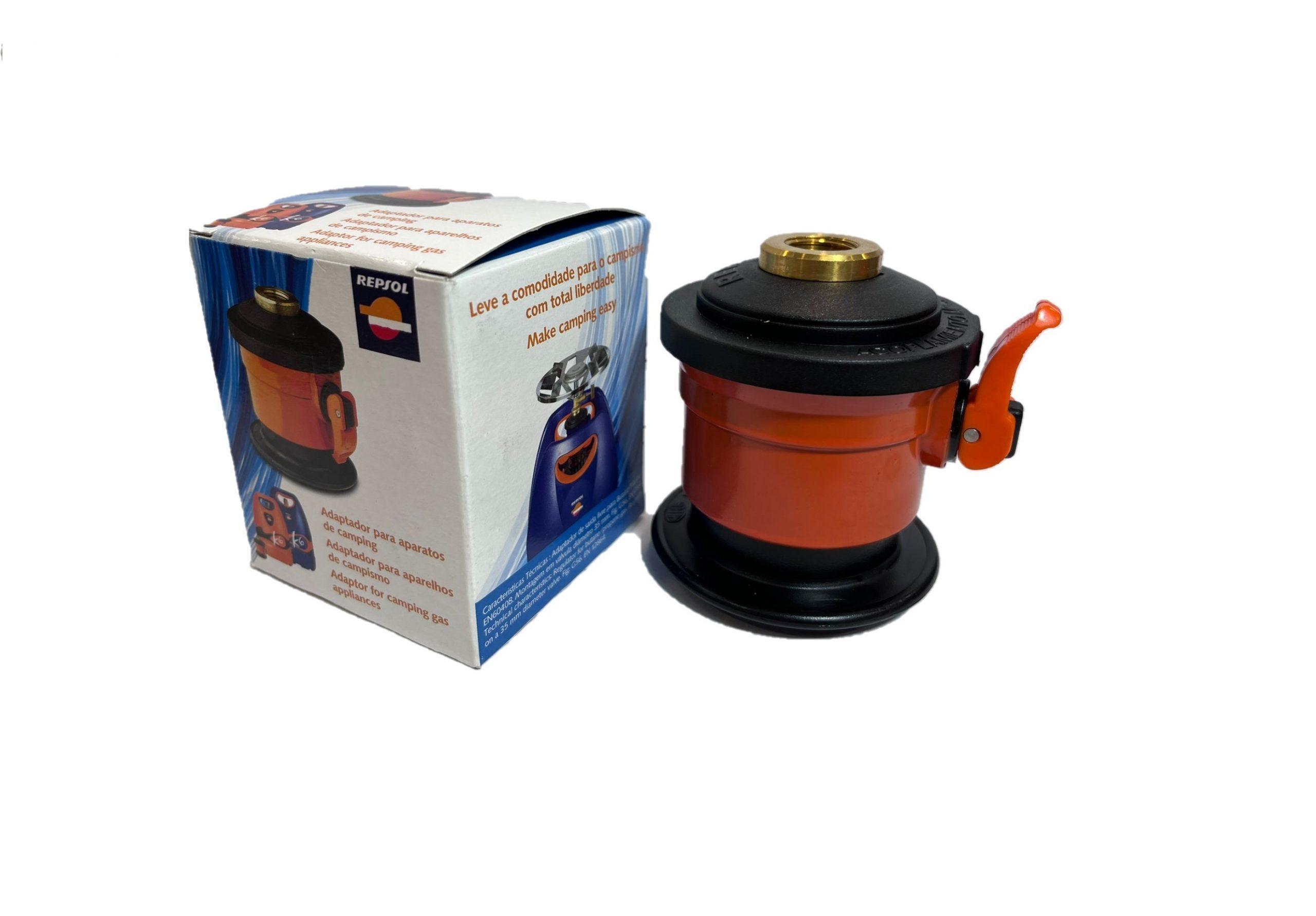 Adaptador Regulador Gas Camping Para Botella Repsol Butano · 1520010005,AC-1